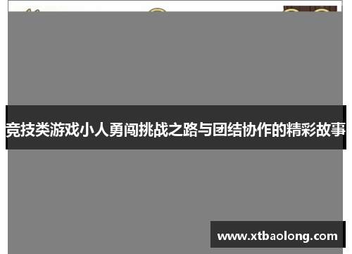 竞技类游戏小人勇闯挑战之路与团结协作的精彩故事